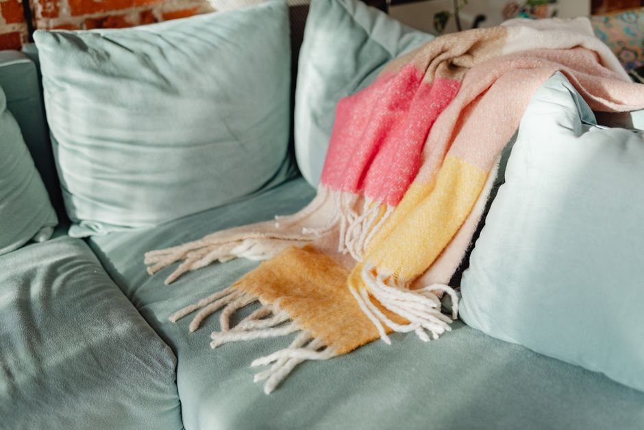 custom pet photo blanket