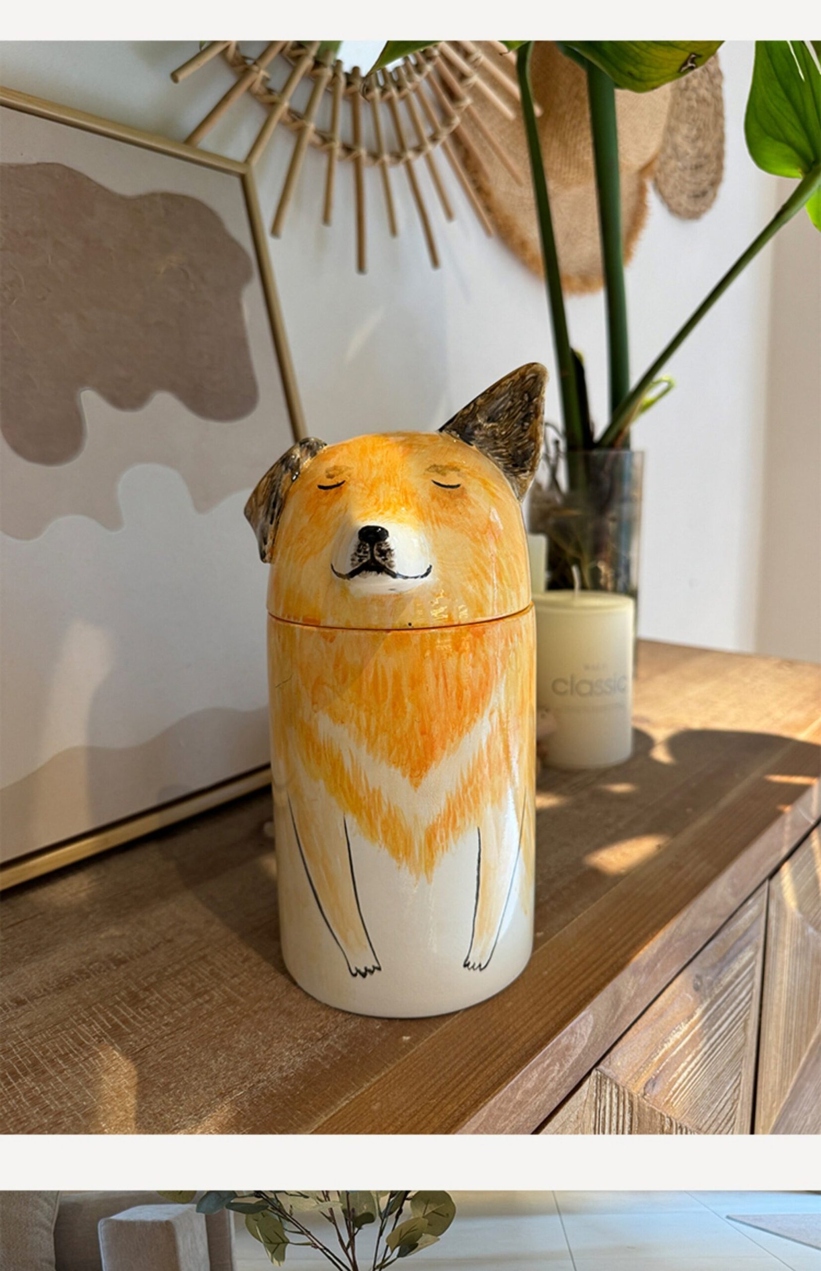 PODPAWS Custom Cat & Dog Ceramic Pet Urn – Airtight Moisture-Proof Memorial Keepsake - Image 8