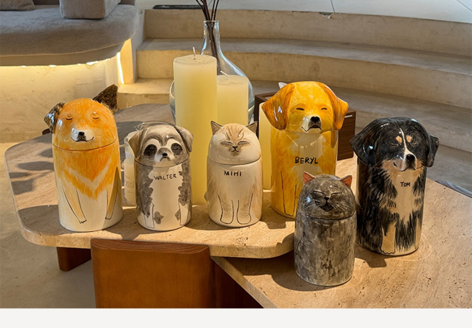 PODPAWS Custom Cat & Dog Ceramic Pet Urn – Airtight Moisture-Proof Memorial Keepsake - Image 9