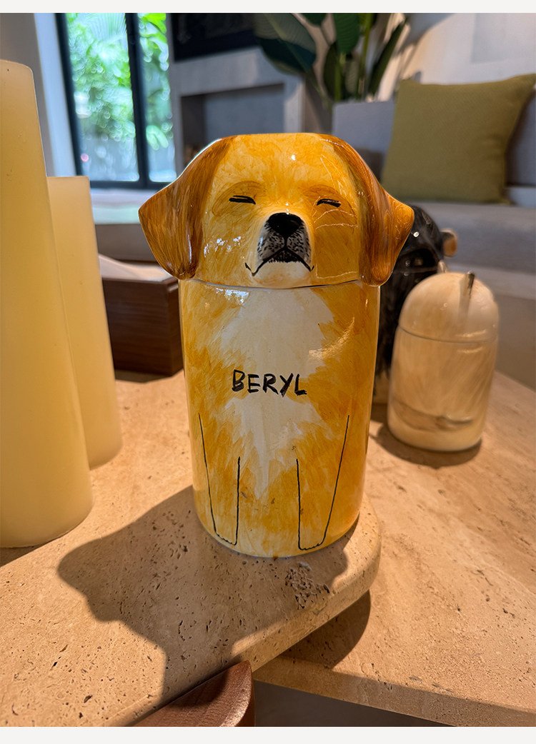 PODPAWS Custom Cat & Dog Ceramic Pet Urn – Airtight Moisture-Proof Memorial Keepsake - Image 10