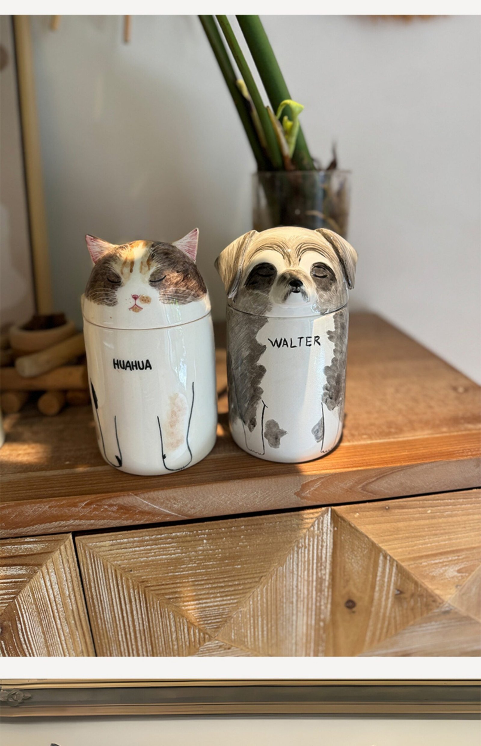 PODPAWS Custom Cat & Dog Ceramic Pet Urn – Airtight Moisture-Proof Memorial Keepsake - Image 11