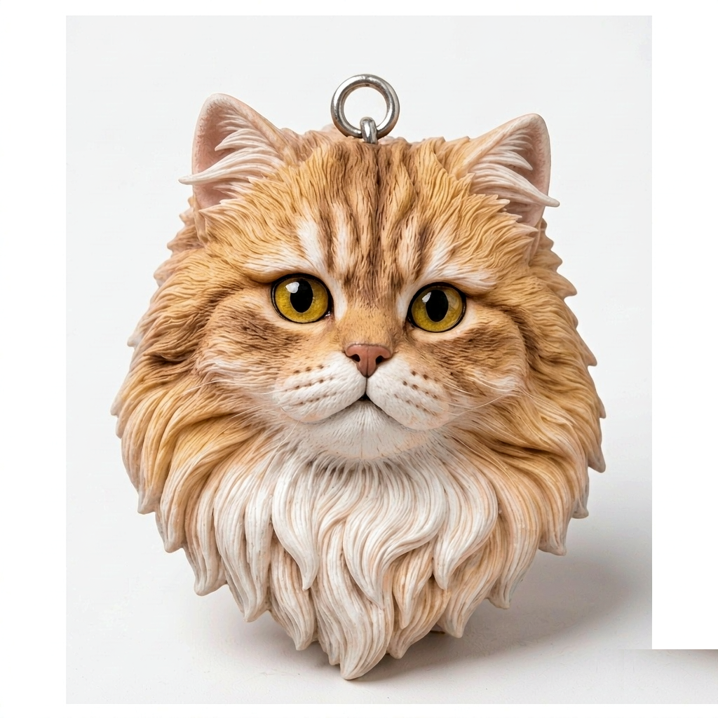 3D Pet Portrait Resin Bust - Hand-Sculpted Photorealistic Dog or Cat Head - Image 3